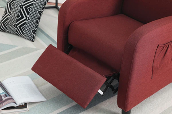 Poltrona recliner denver corda meccanismo manuale cm.66x80x100h