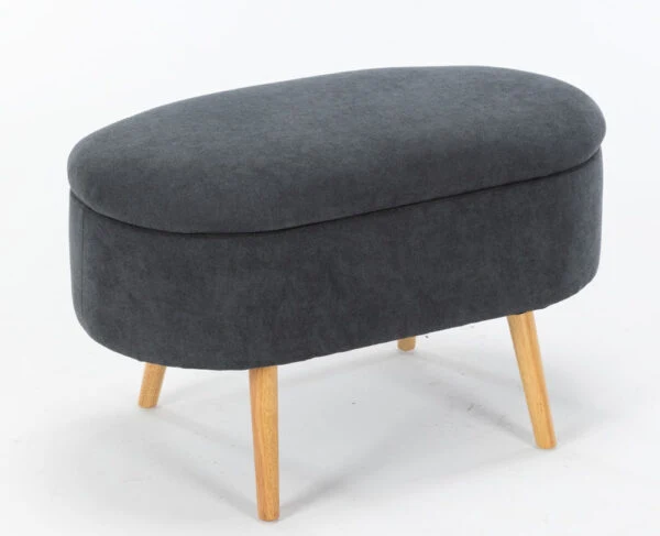 panca contenitore colorado cm 80x41x46h grigio scuro