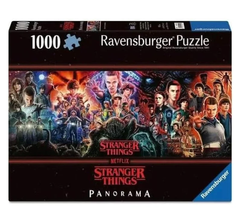 Ravensburger - Puzzle Stranger Things "Panorama" 1000 pz 98x37 cm