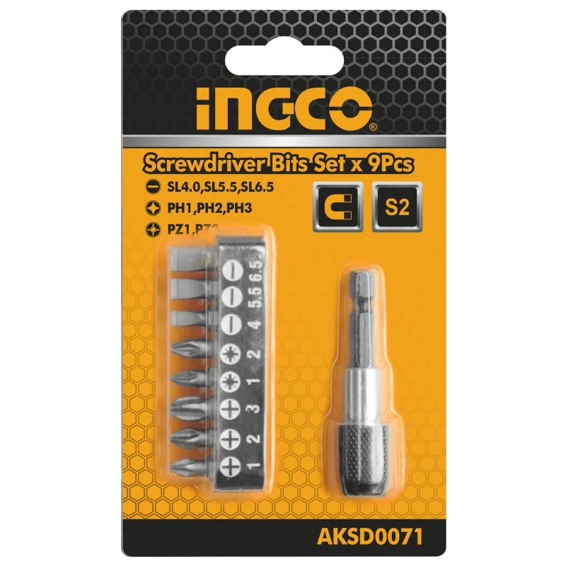 Set 9 Bit per Trapano