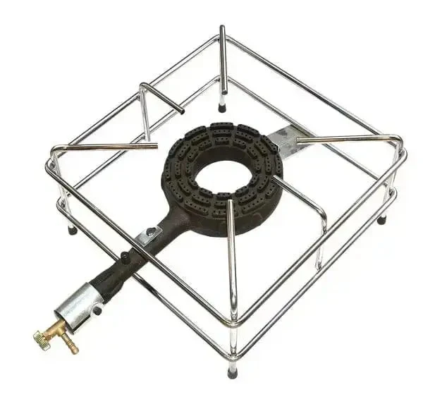 Fornellone cromato 40x40 bruc/ghisa