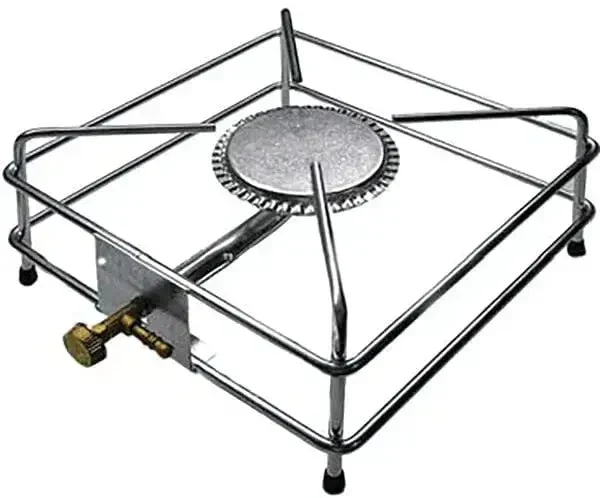 Fornellone cromat.30x30 bruc/acciao