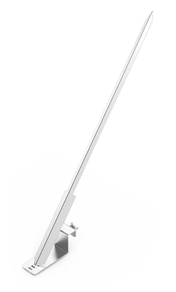 Épée pour brochettes en acier inoxydable renforcé