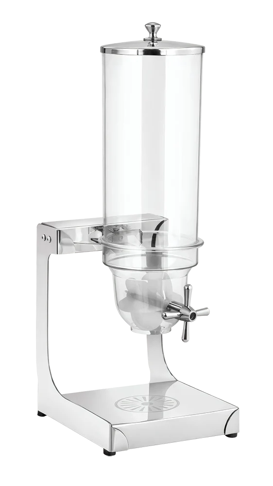 Distributeur professionnel de nourriture sèche par gravité - inox, 3,5 litres