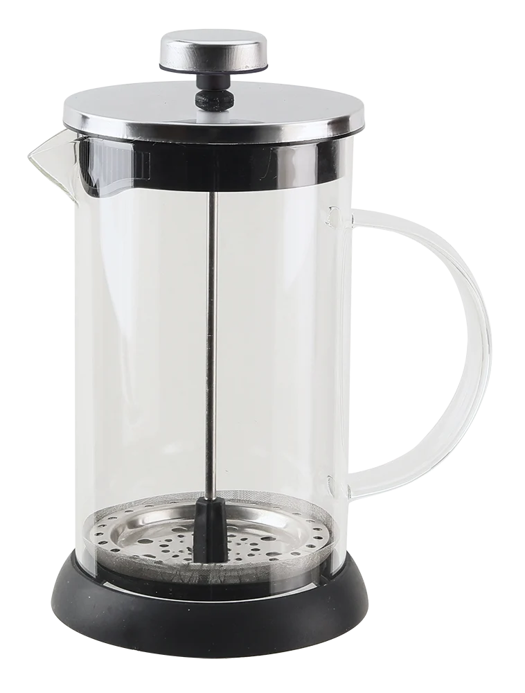 Cafetière à piston en verre borosilicate - 600 ml