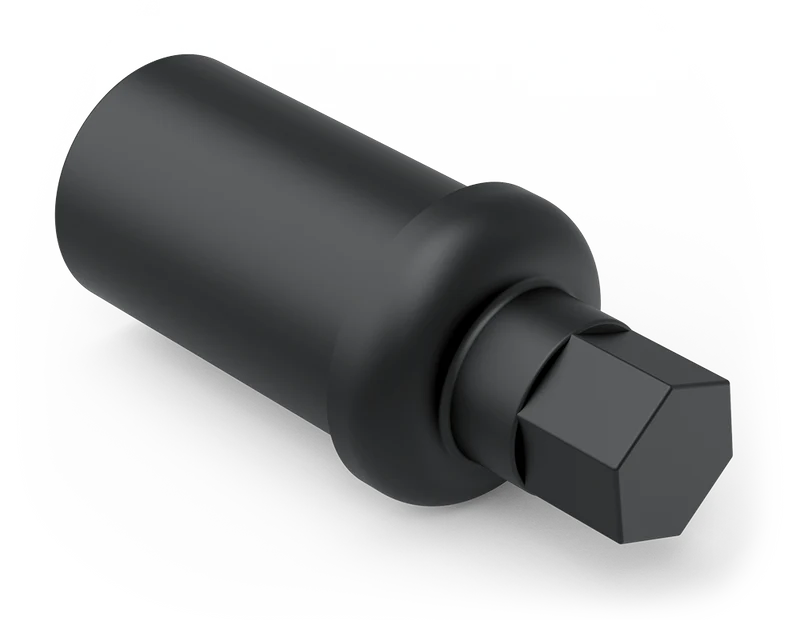 Taquet en plastique avec vérin ø=38 mm
