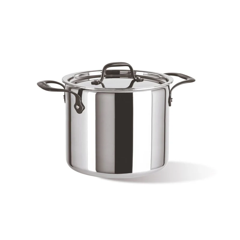 Sambonet Home Chef Pentola alta 20 cm con Coperchio