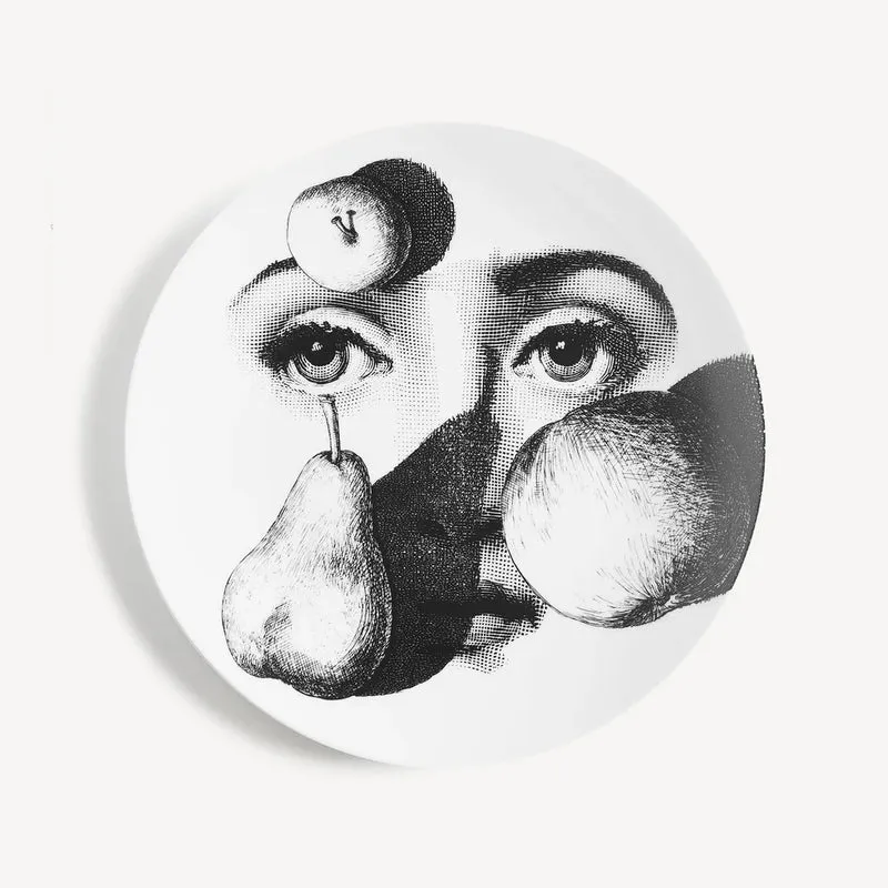 Fornasetti Piatto Tema e Variazioni n°218