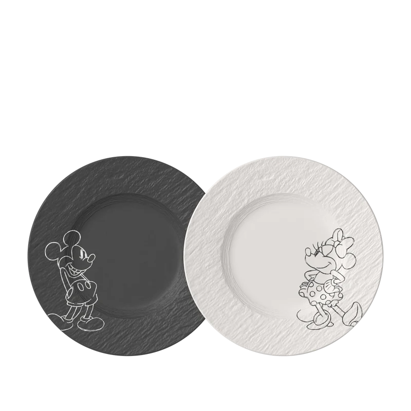 Villeroy & Boch Manufacture Mickey Mouse Set 2 Piatti Dessert/Colazione