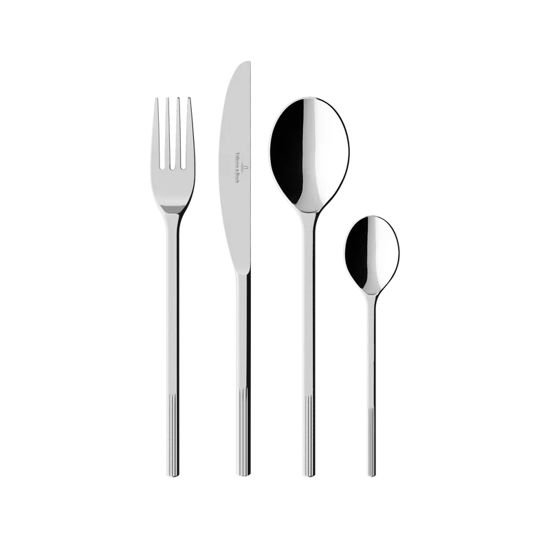 Villeroy & Boch Afina Servizio Posate Set 24 pezzi Acciaio Inox