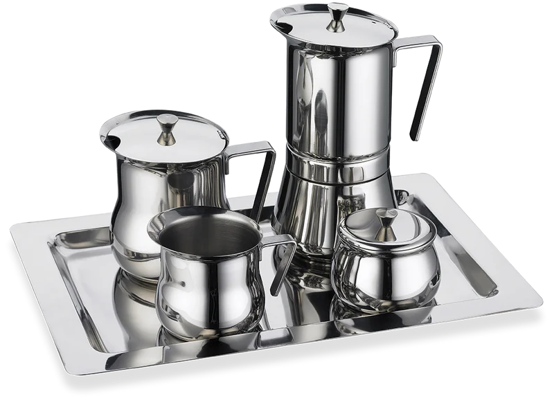 Service à café 5 pièces pour 6 tasses