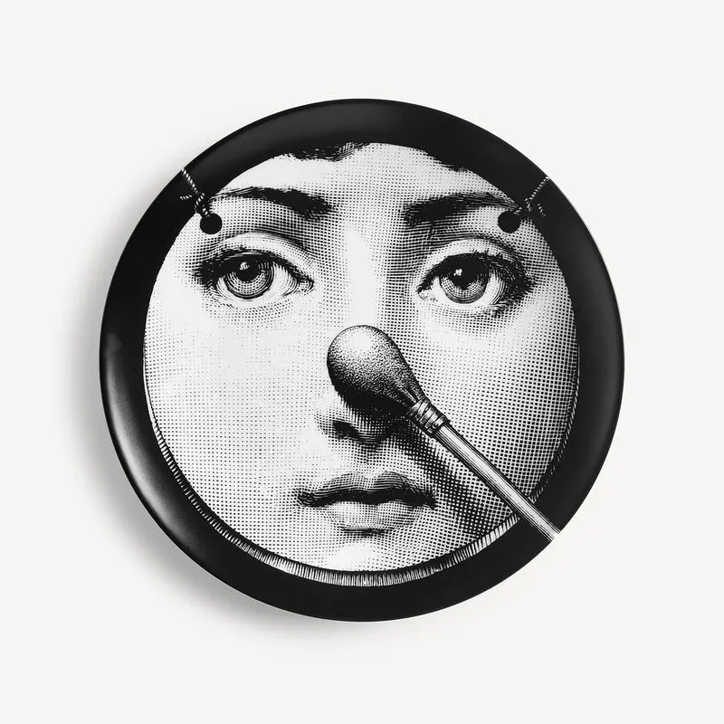 Fornasetti Piatto Tema e Variazioni n°161