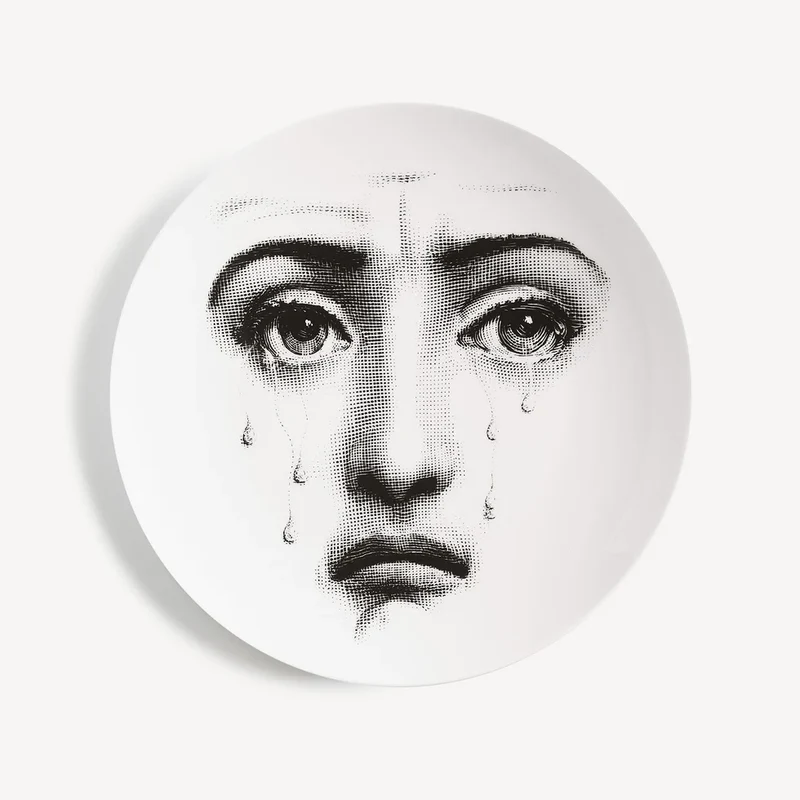 Fornasetti Piatto Tema e Variazioni n°77