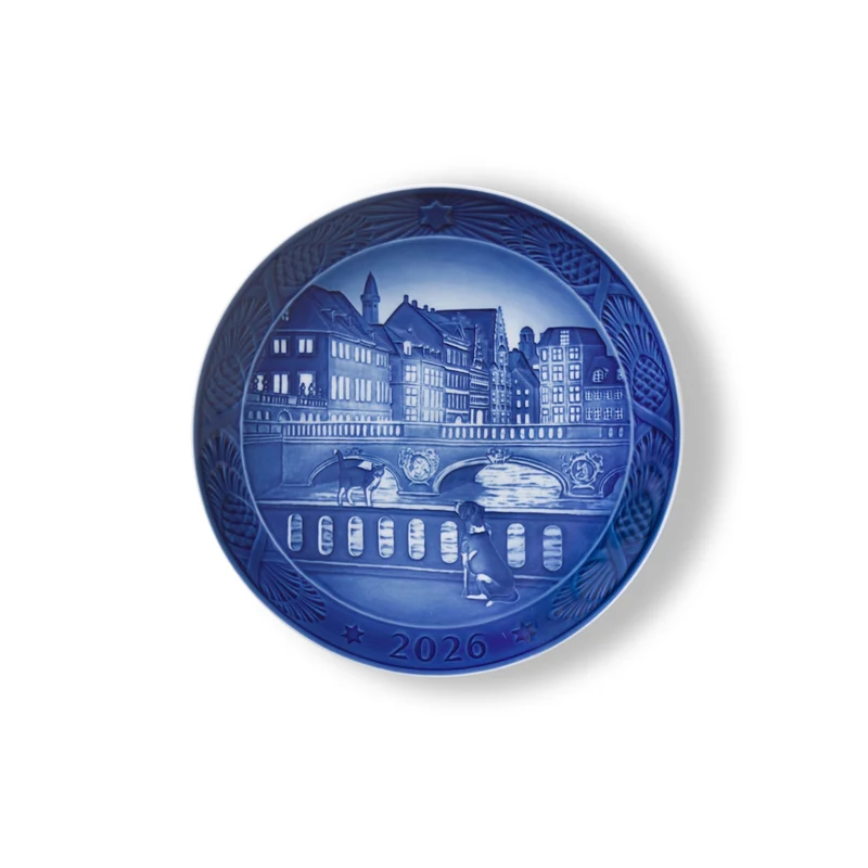 Royal Copenhagen Piatto di Natale 2026 "The Marble Bridge"