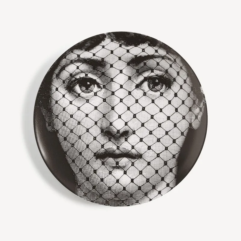 Fornasetti Piatto Tema e Variazioni n°78