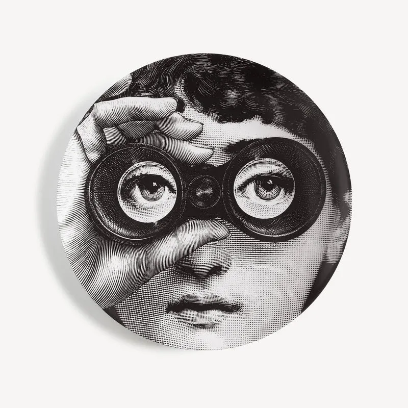 Fornasetti Piatto Tema e Variazioni n°286