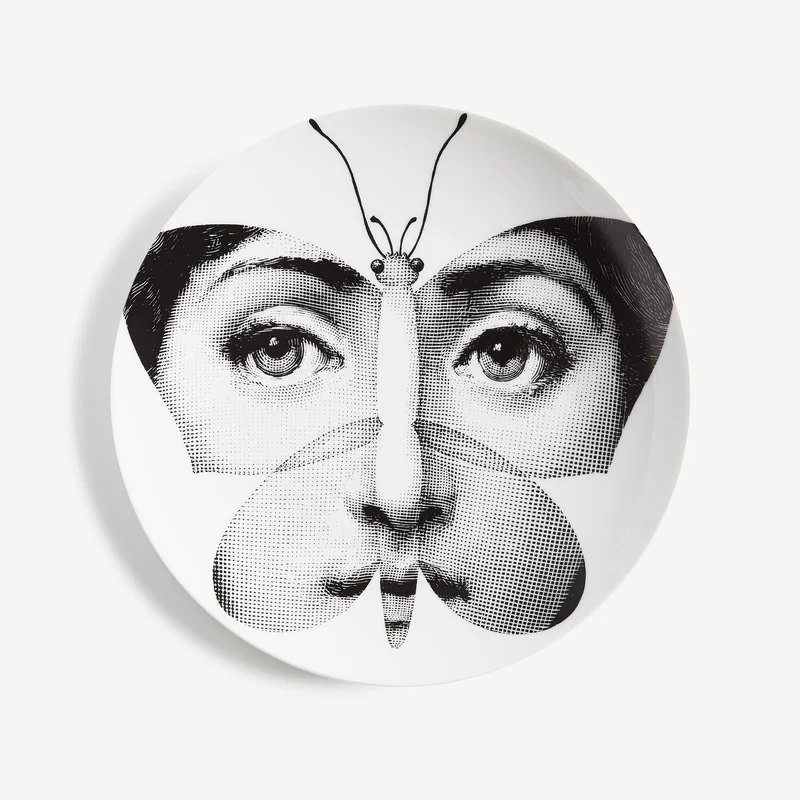 Fornasetti Piatto Tema e Variazioni n°96