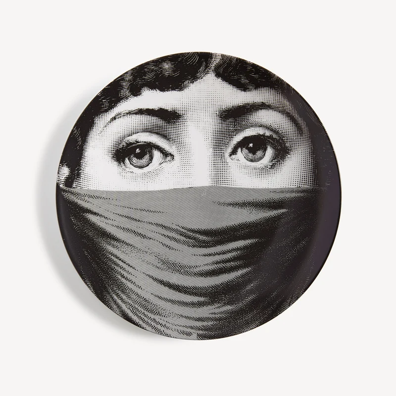 Fornasetti Piatto Tema e Variazioni n°91