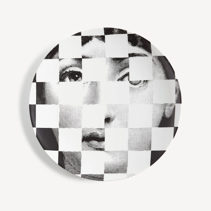 Fornasetti Piatto Tema e Variazioni n°45