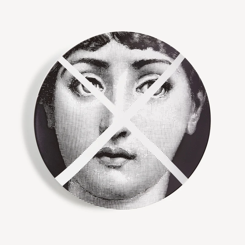 Fornasetti Piatto Tema e Variazioni n°30