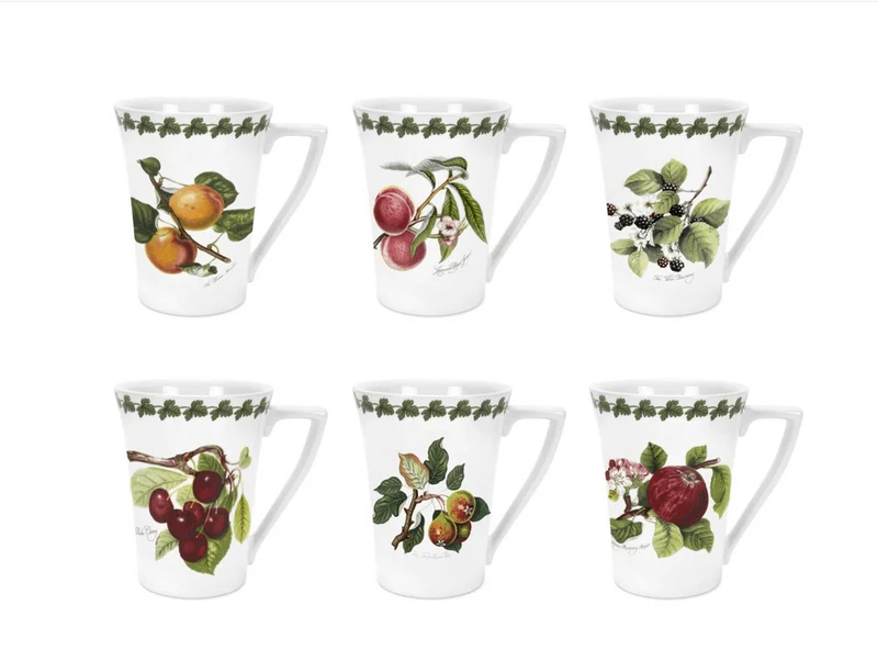 Portmeirion Pomona Set 6 Mug Mandarin