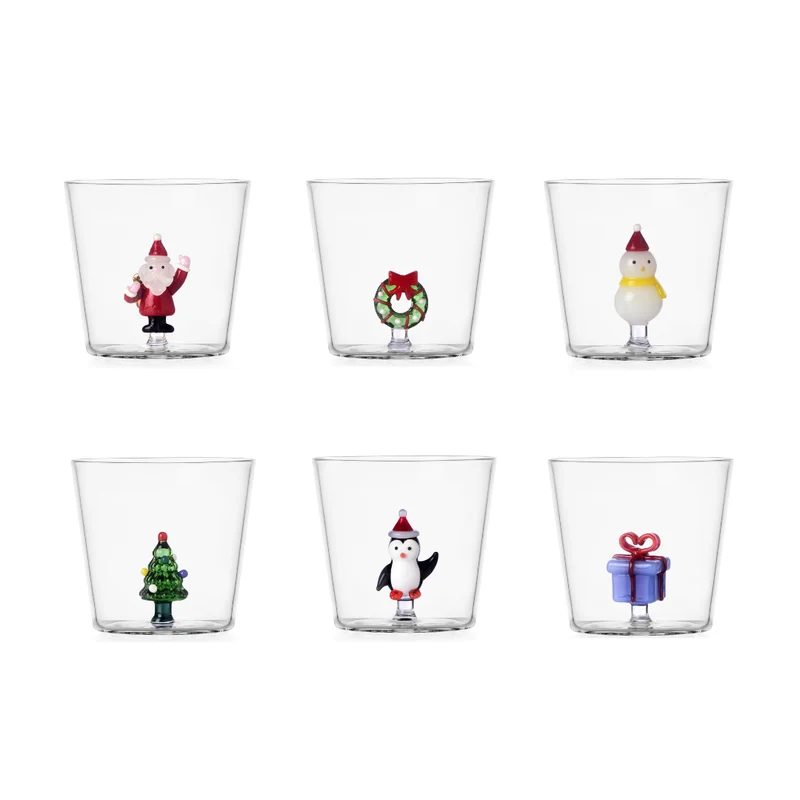 Ichendorf Christmas Tales Set 6 Tumbler Decori Natalizi