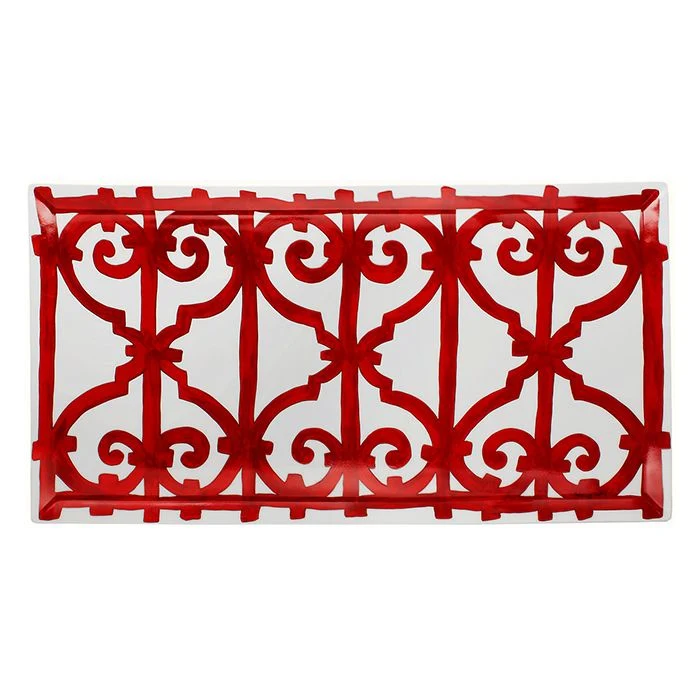 Hermès Balcon du Guadalquivir Piatto rettangolare cm 51