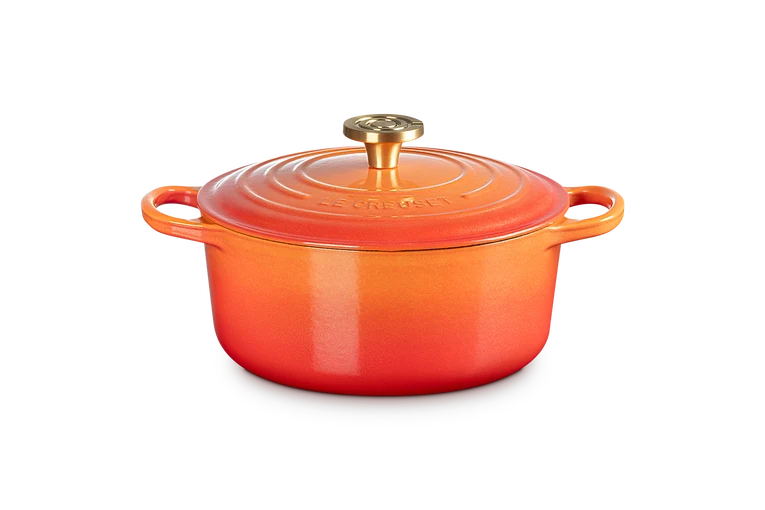 Le Creuset Flamme Dorée Cocotte Rotonda 24cm Limited Edition