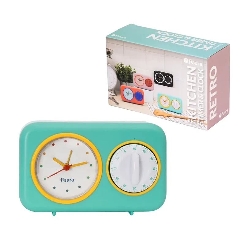 Temporizador de cocina retro - verde