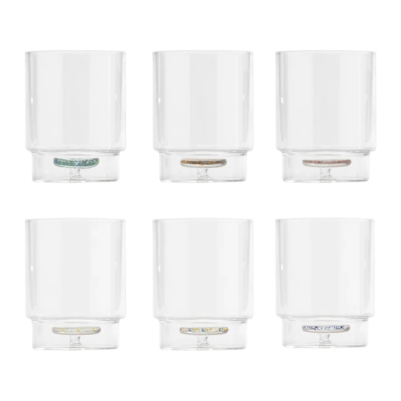 Zafferano Teca Terrazzo Set 6 Tumbler