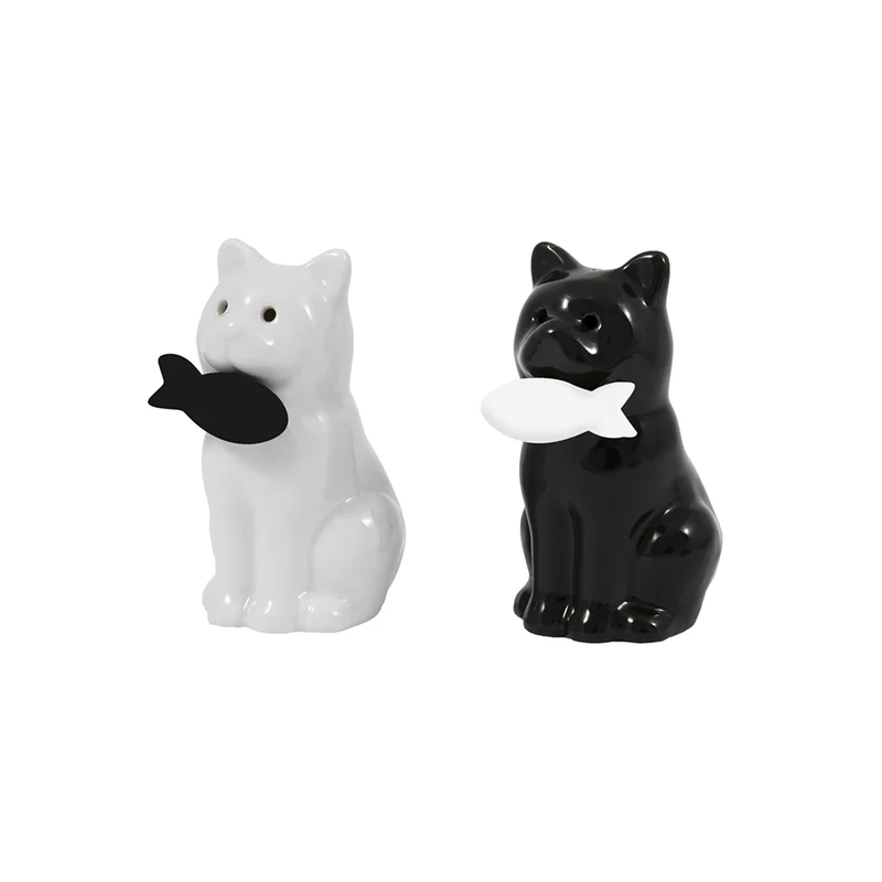 Salero y pimentero “gatos”