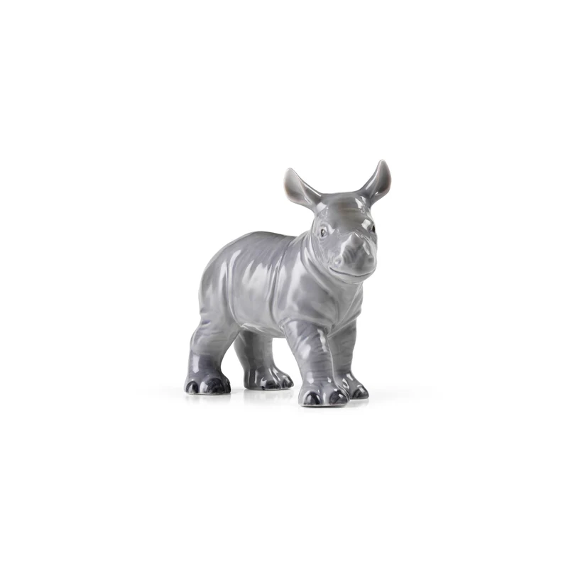 Royal Copenhagen Figurina Annuale 2025 Rinoceronte Cucciolo
