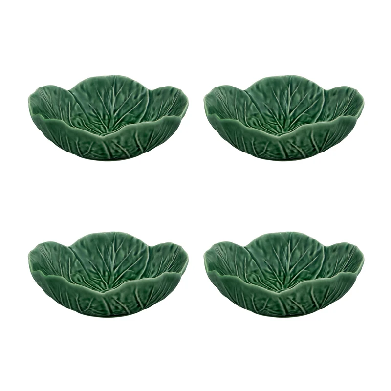 Bordallo Pinheiro Cavolo Set 4 Ciotole 17,5 cm