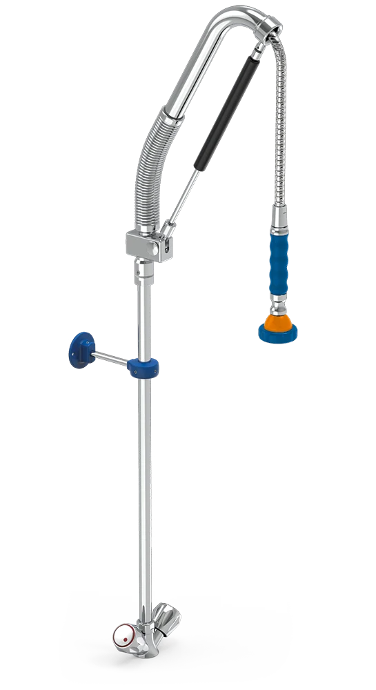 Robinet douchette actionnement extensible