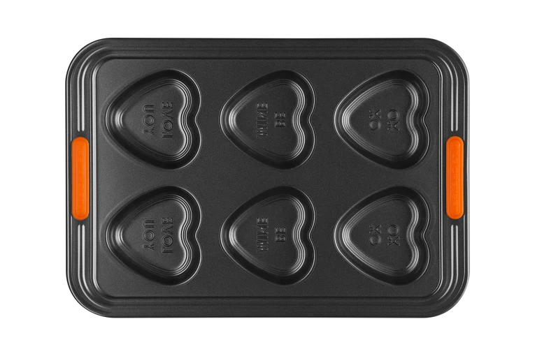 Le Creuset Amour Stampo 6 Muffin a Cuore