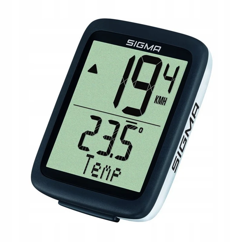 Ciclocomputer Sigma BC 10.0 WR, impermeabile, resistente alle intemperie, display ampio e leggibile, 10 funzioni