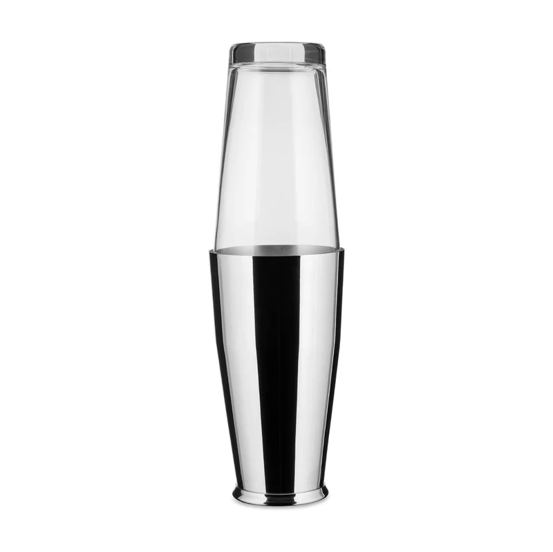 Alessi 5050 Shaker in Vetro e Acciaio Inox