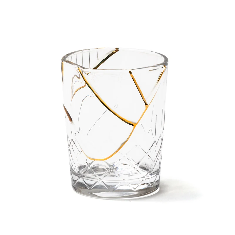 Seletti Kintsugi Bicchiere in Vetro