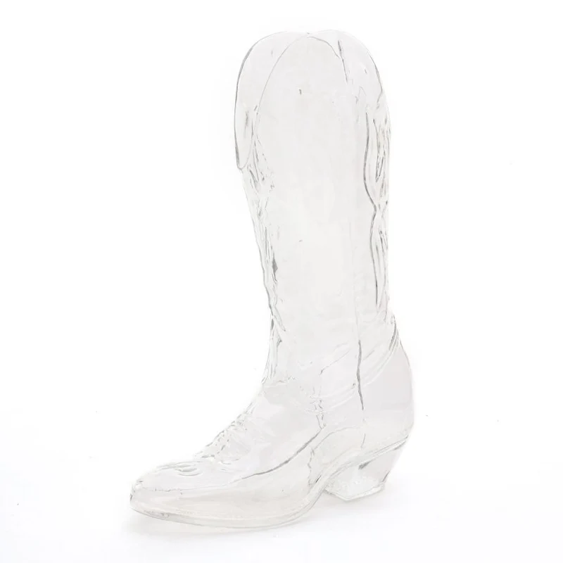 Seletti Crystalbootie-Diesel vaso in vetro