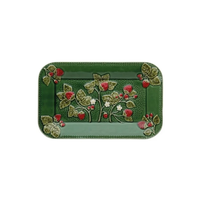 Bordallo Pinheiro Fragola Vassoio decoro Fragola