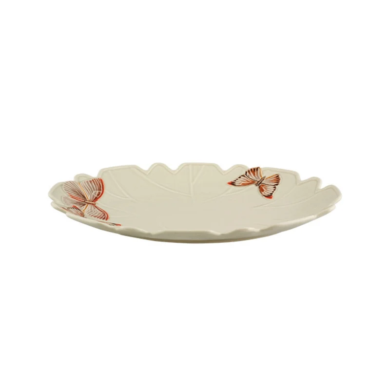 Bordallo Pinheiro Cloudy Butterfly Piatto da Portata by Claudia Schiffer, 40 cm