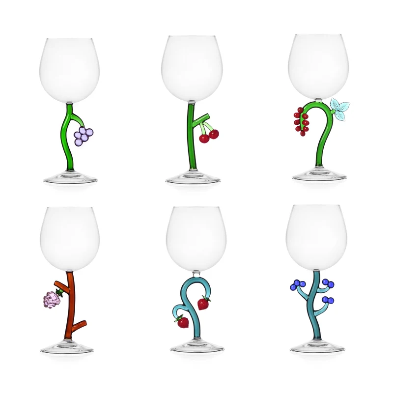 Ichendorf Fruits & Flowers Set 6 Calici