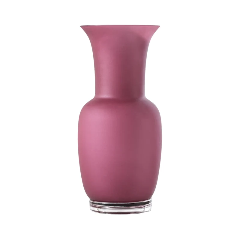 Venini Vaso Opalino Piccolo Sabbiato