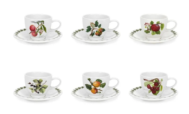 Portmeirion Pomona Tazza caffè Espresso con Piattino