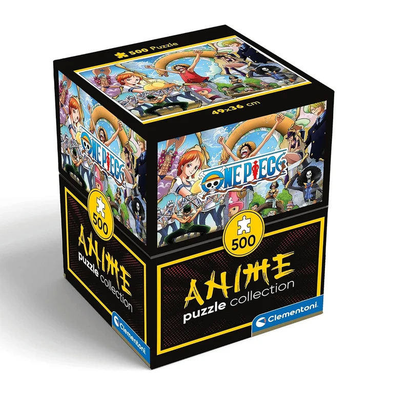 Clementoni Puzzle One Piece Box Cube 500 Pezzi Puzzle Adulti