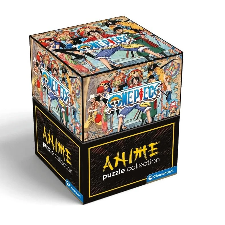 Clementoni Puzzle One Piece Crew Box Cube 500 Pezzi Puzzle Adulti