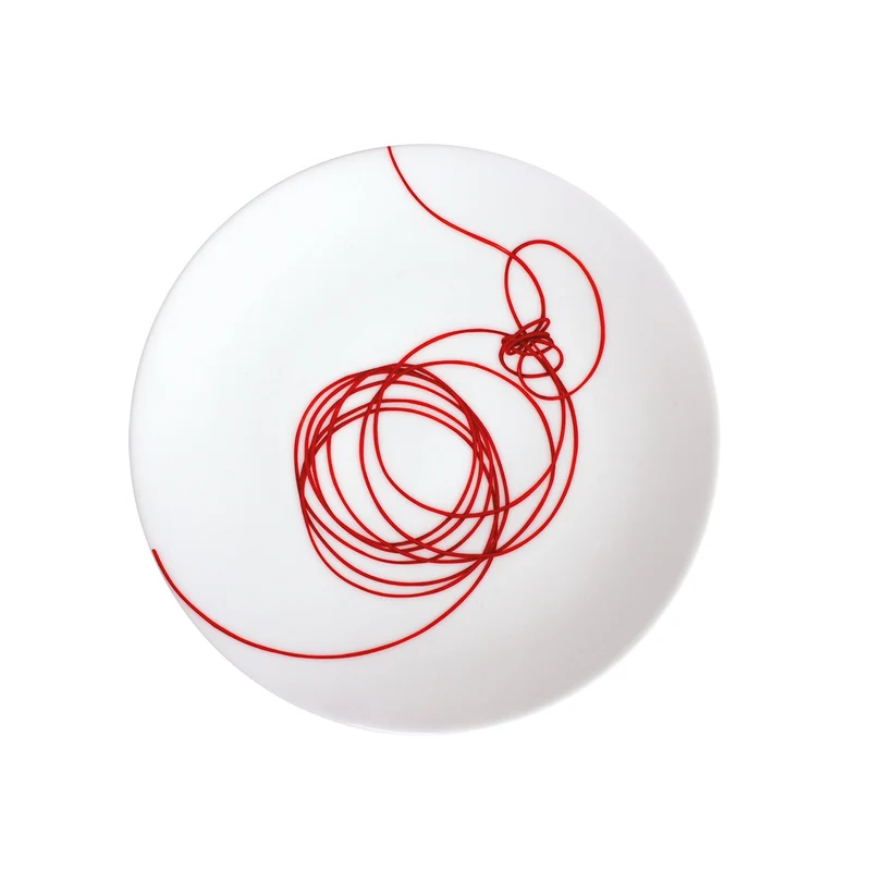 Taitù Fil Rouge Set 4 Piatti Frutta
