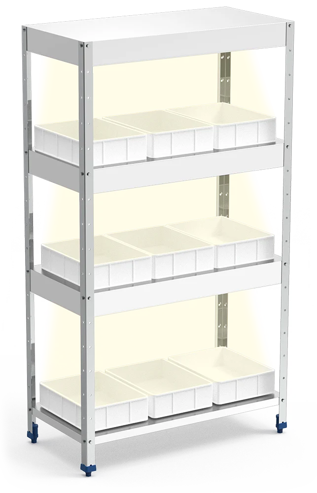 Étagère de potager urbain vertical grow farming