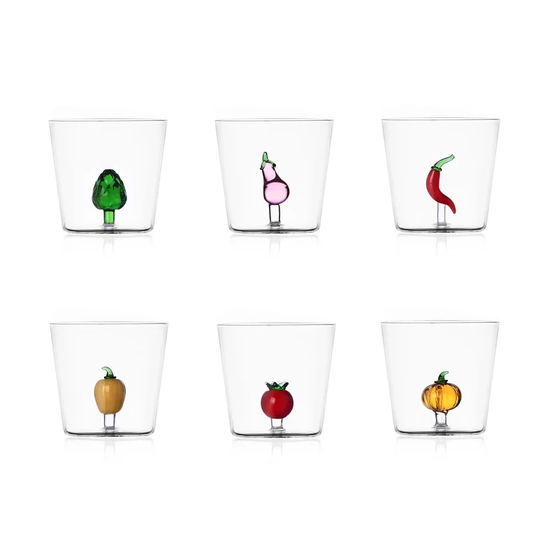 Ichendorf Vegetables Set 6 Bicchieri Tumbler