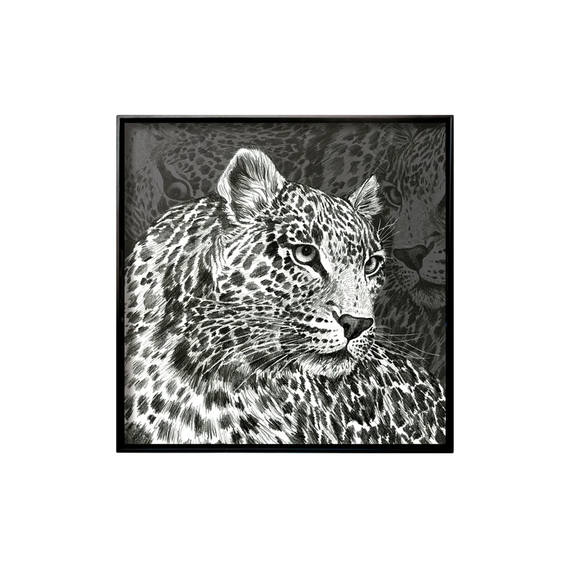 Taitù Wild Spirit Vassoio quadrato 45 x 45 cm